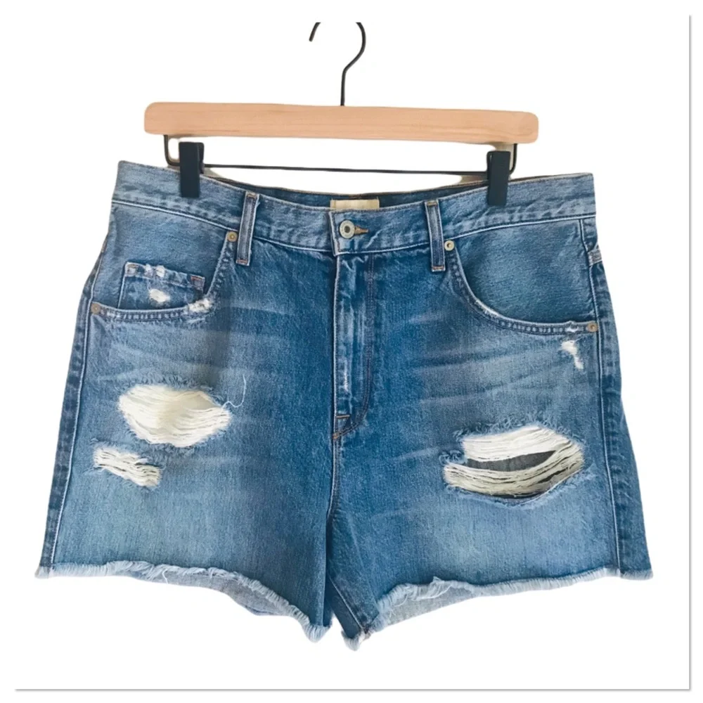 Baldwin Kansas City Maddie Jean Shorts Blue Size 32